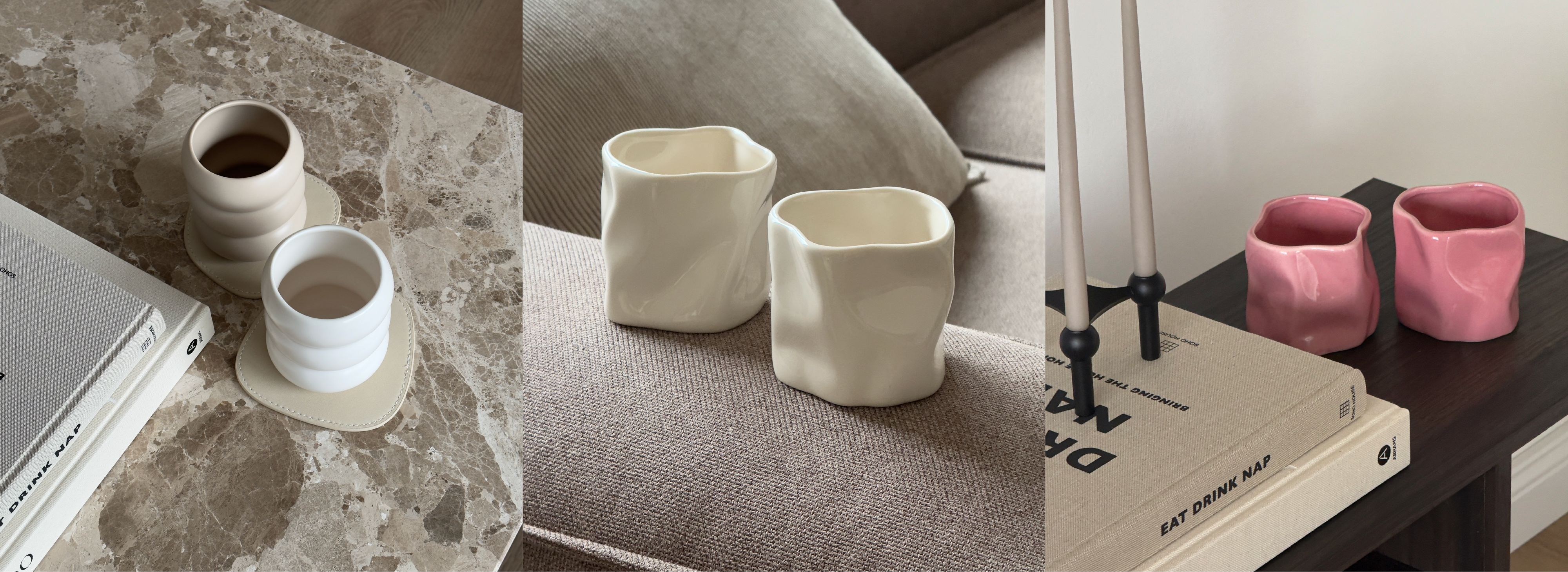 Unsere Keramik Becher