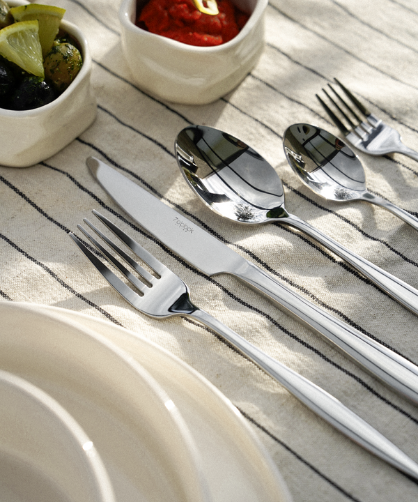 Besteck-Set Silber hochglanz-poliert | Tava