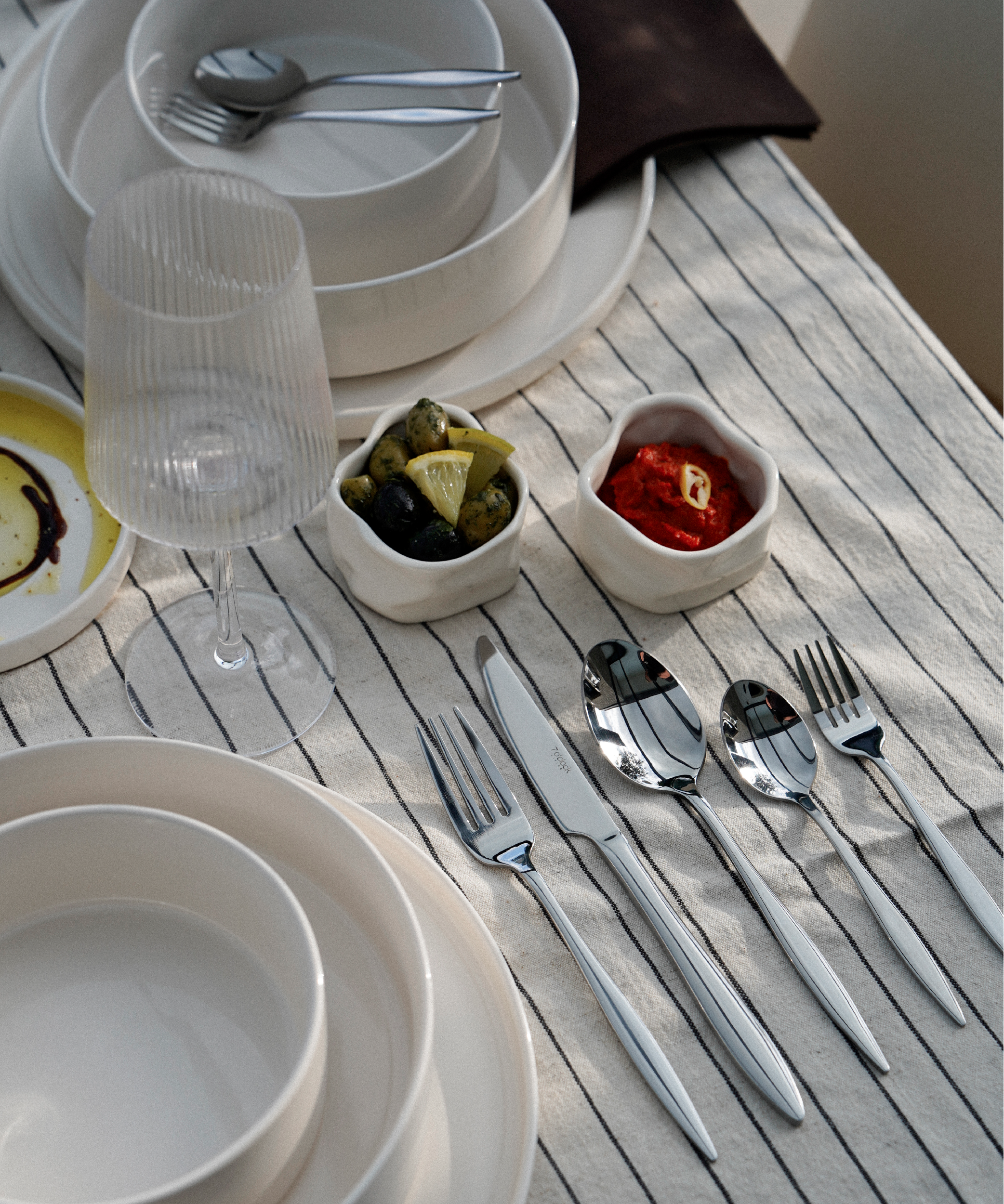 Besteck-Set Silber hochglanz-poliert | Tava