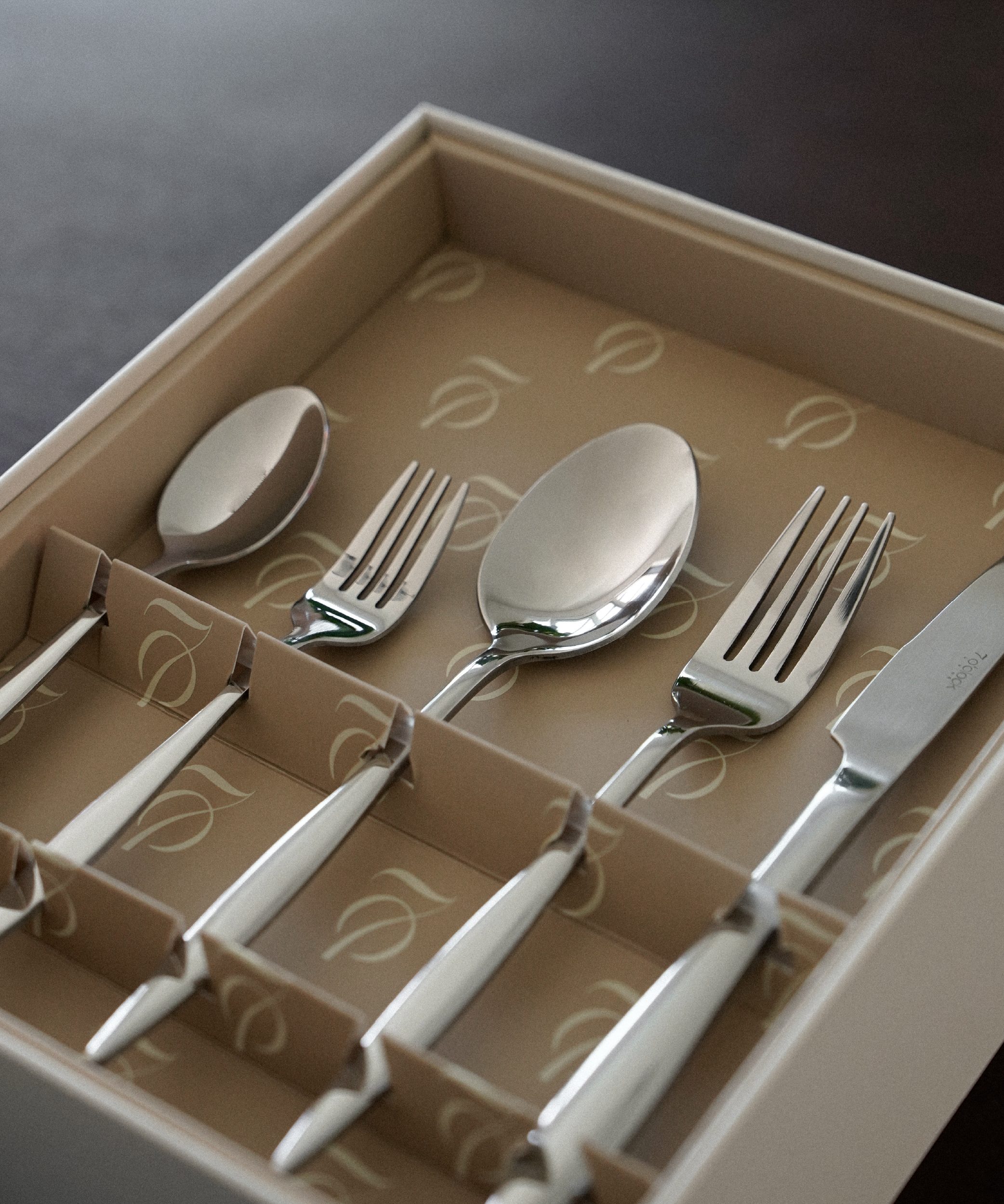 Besteck-Set Silber hochglanz-poliert | Tava