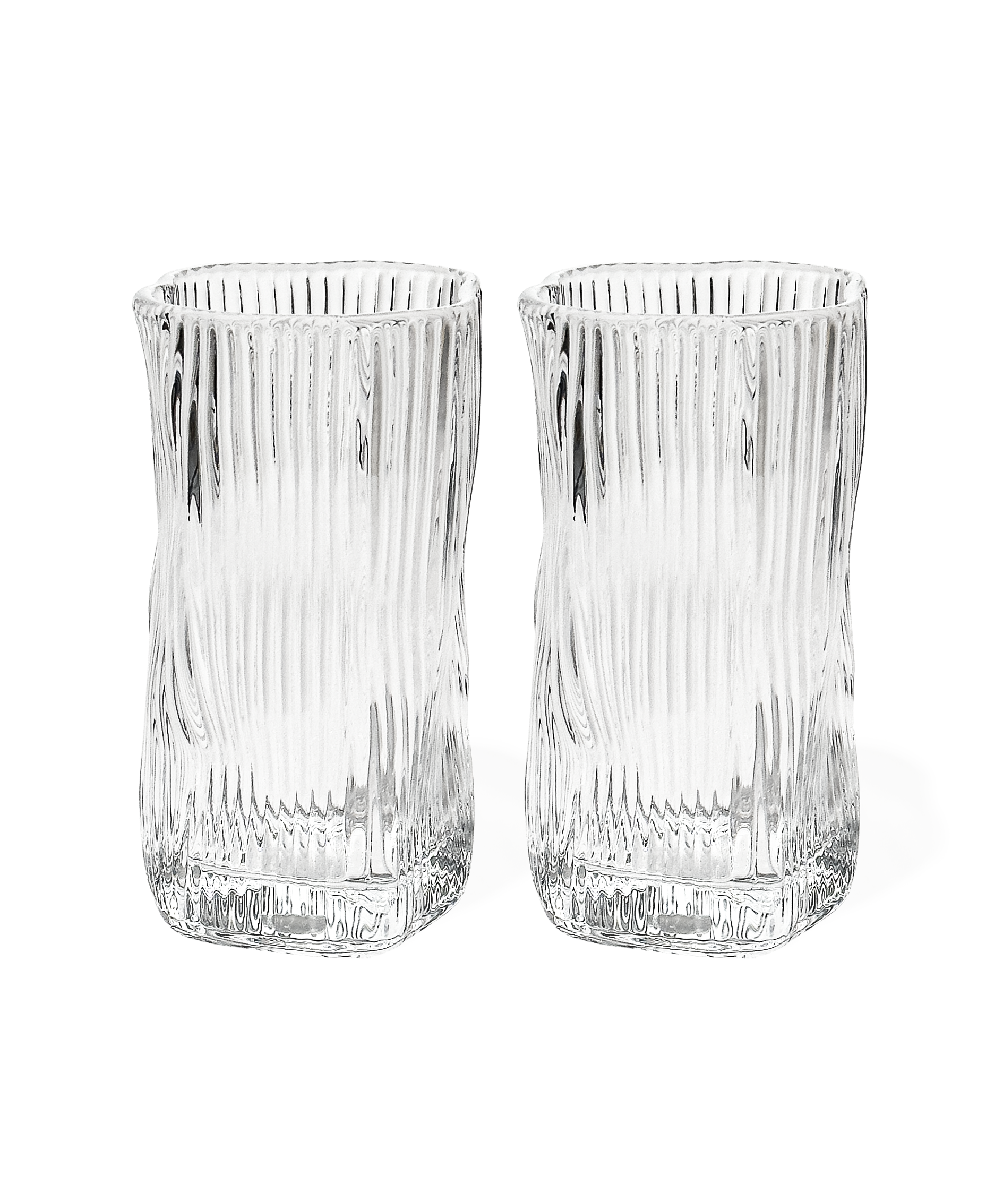 Geriffeltes organisches Glas | Alaska