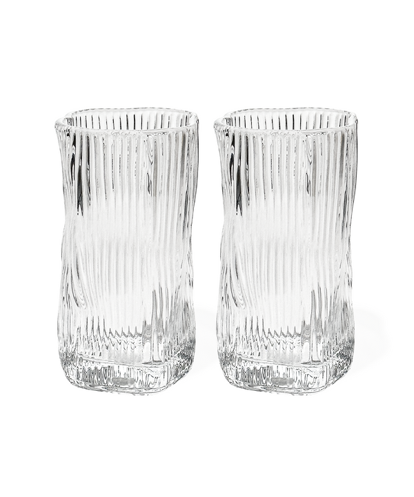 Geriffeltes organisches Glas | Alaska