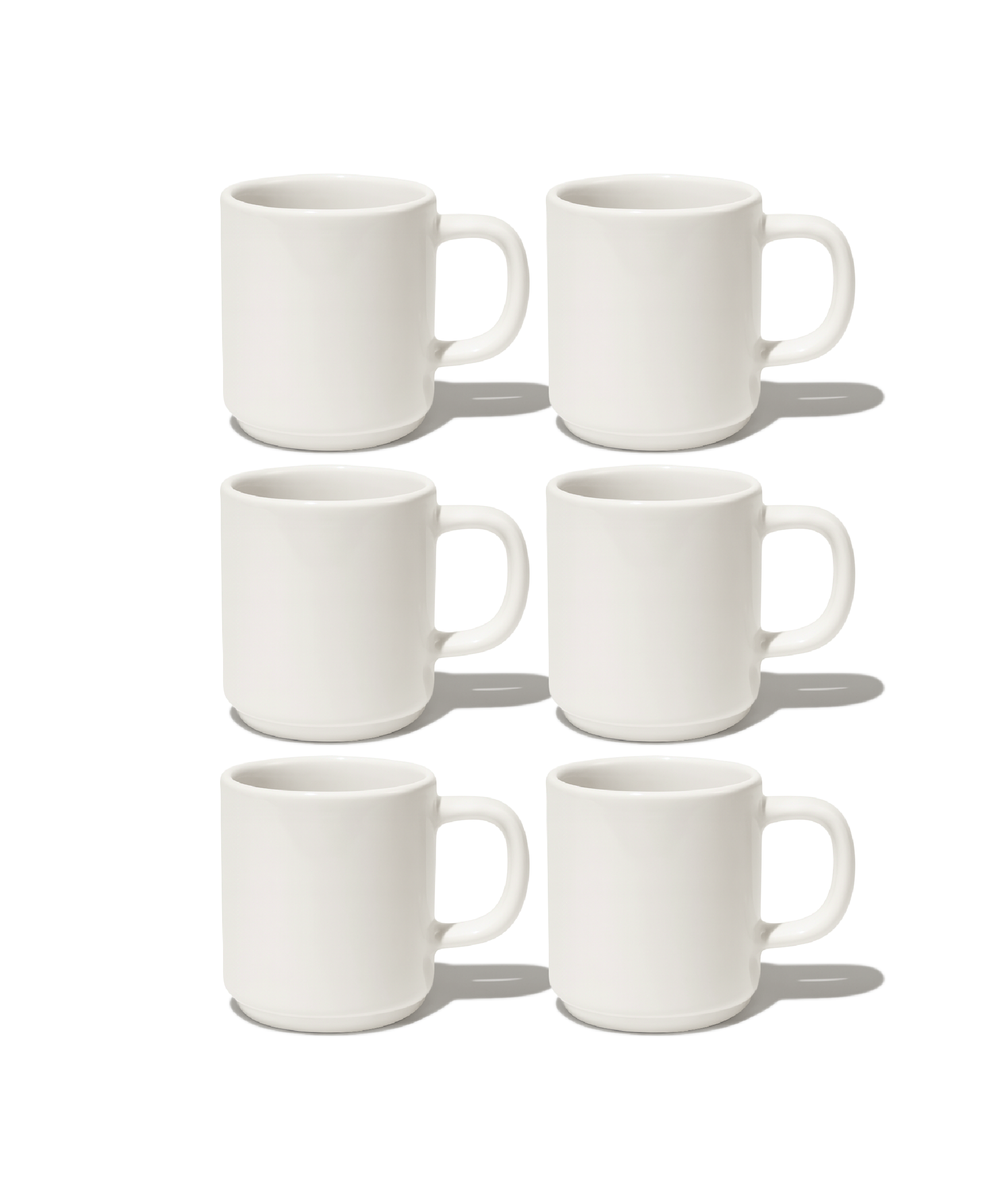 Espresso-Tasse Cremeweiß glänzend | Nia