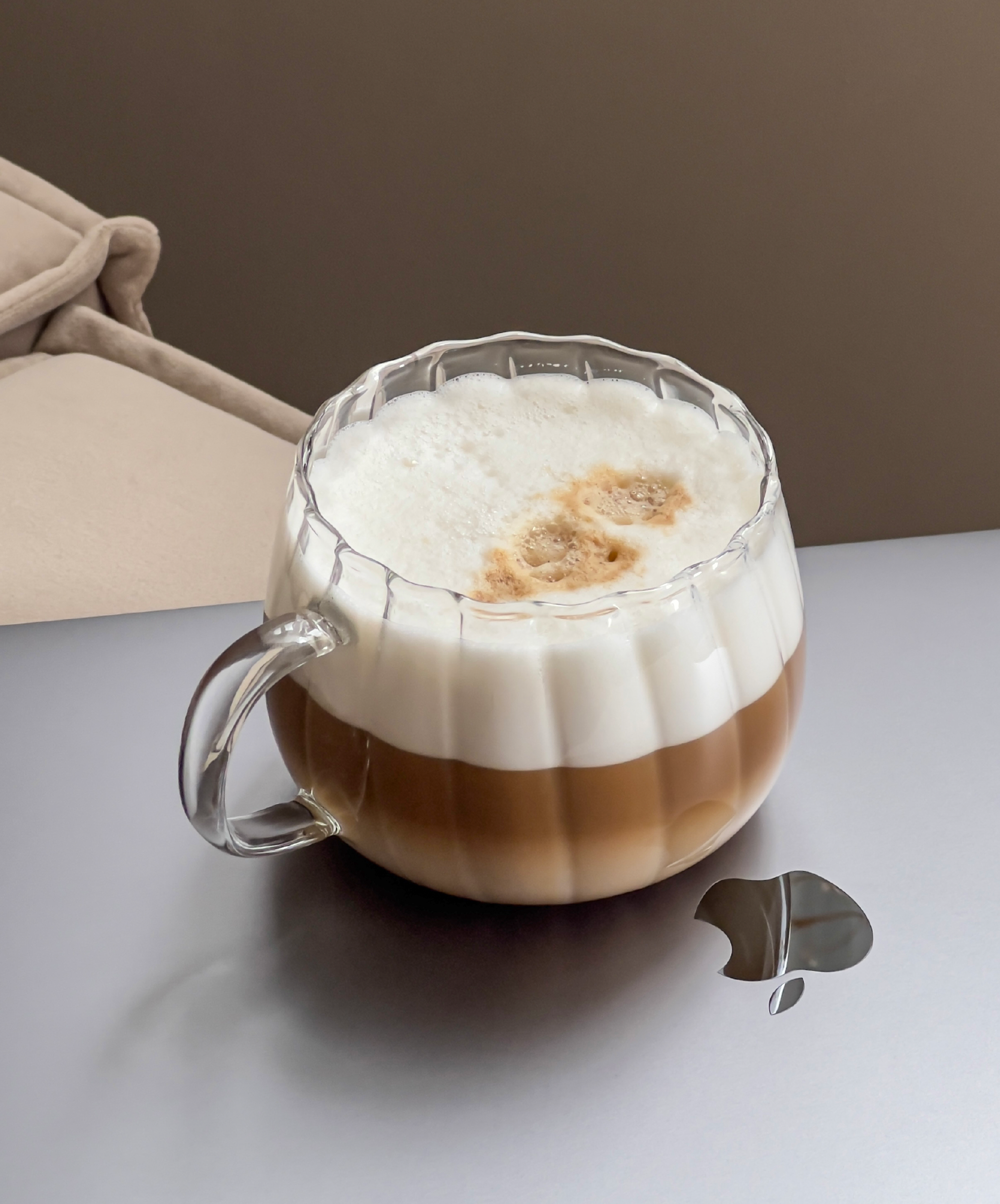 Glastasse Streifen-Design | Norway