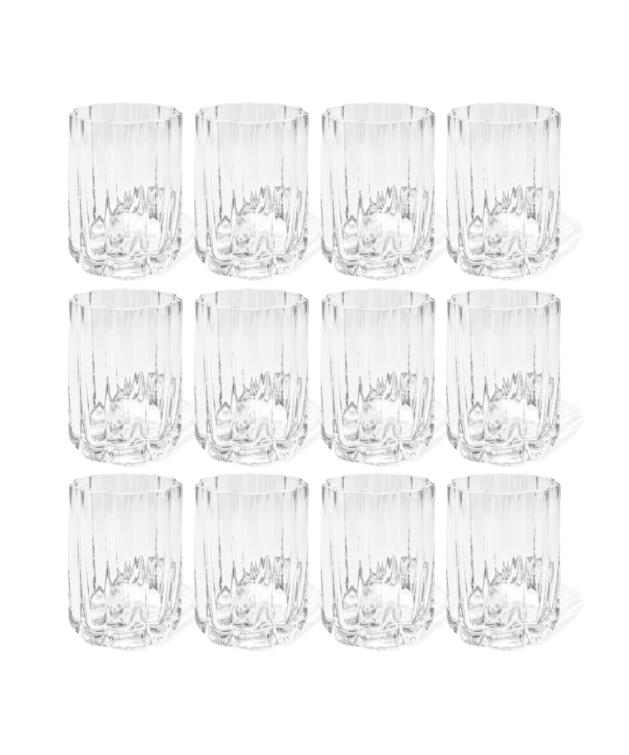 Großes Glas Blumen-Design | Florenz