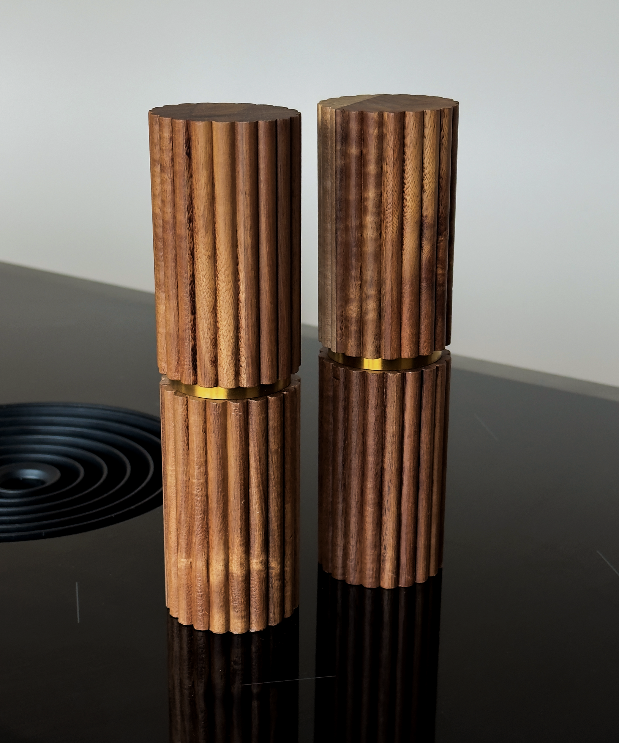 Salz- und Pfeffermühle Rillen-Design | Marlo