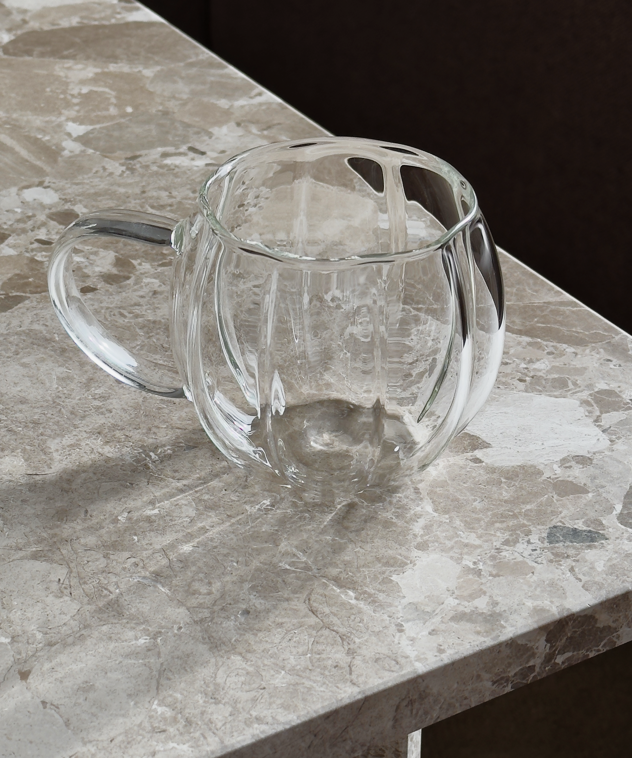 Glastasse Streifen-Design | Oslo