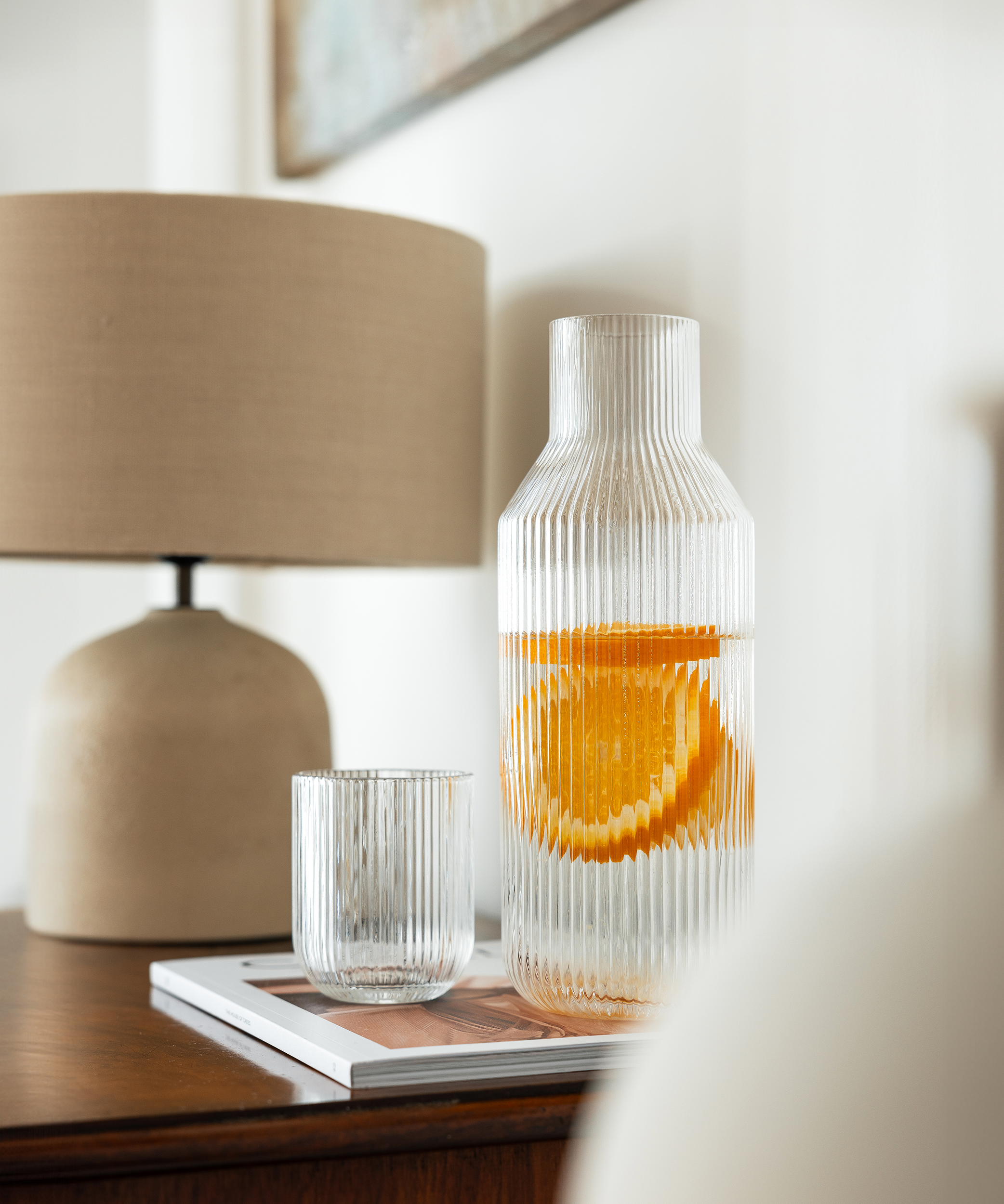 Geriffelte Karaffe (1550ml) | Paris