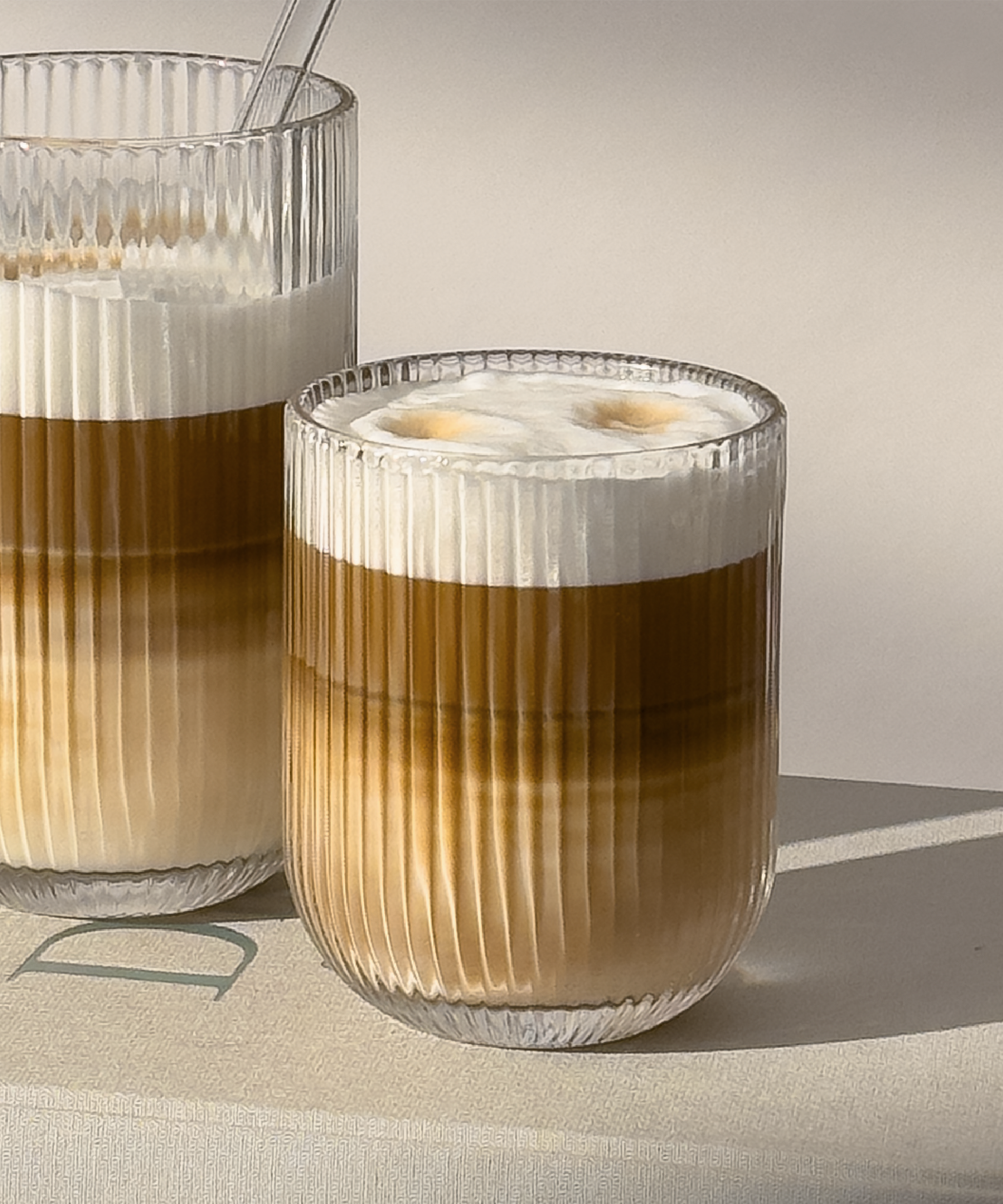 Geriffeltes kleines Glas | Paris