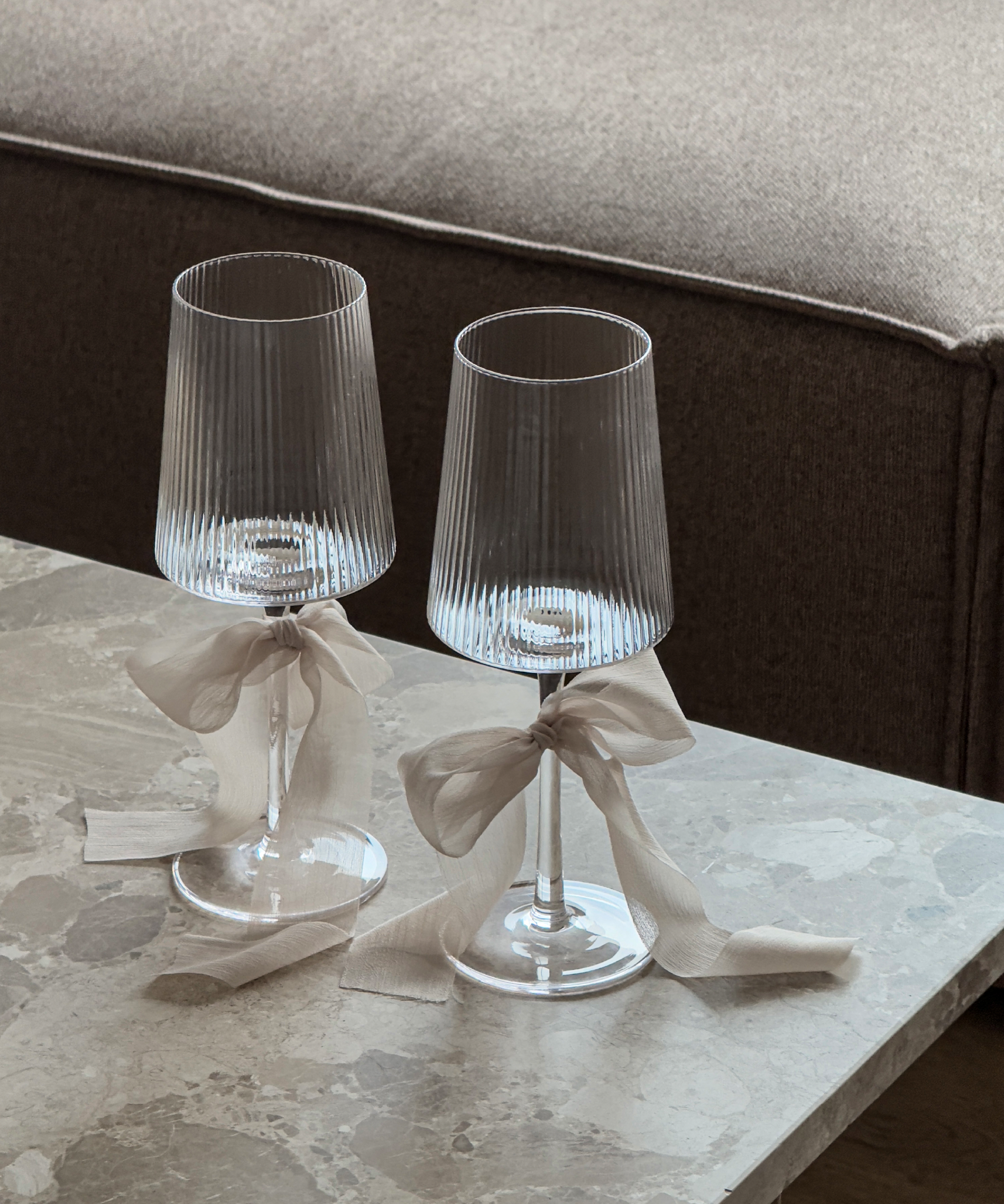 Paris geriffeltes Weinglas | Secret Sale