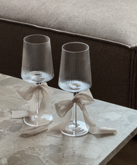 Paris geriffeltes Weinglas | Secret Sale