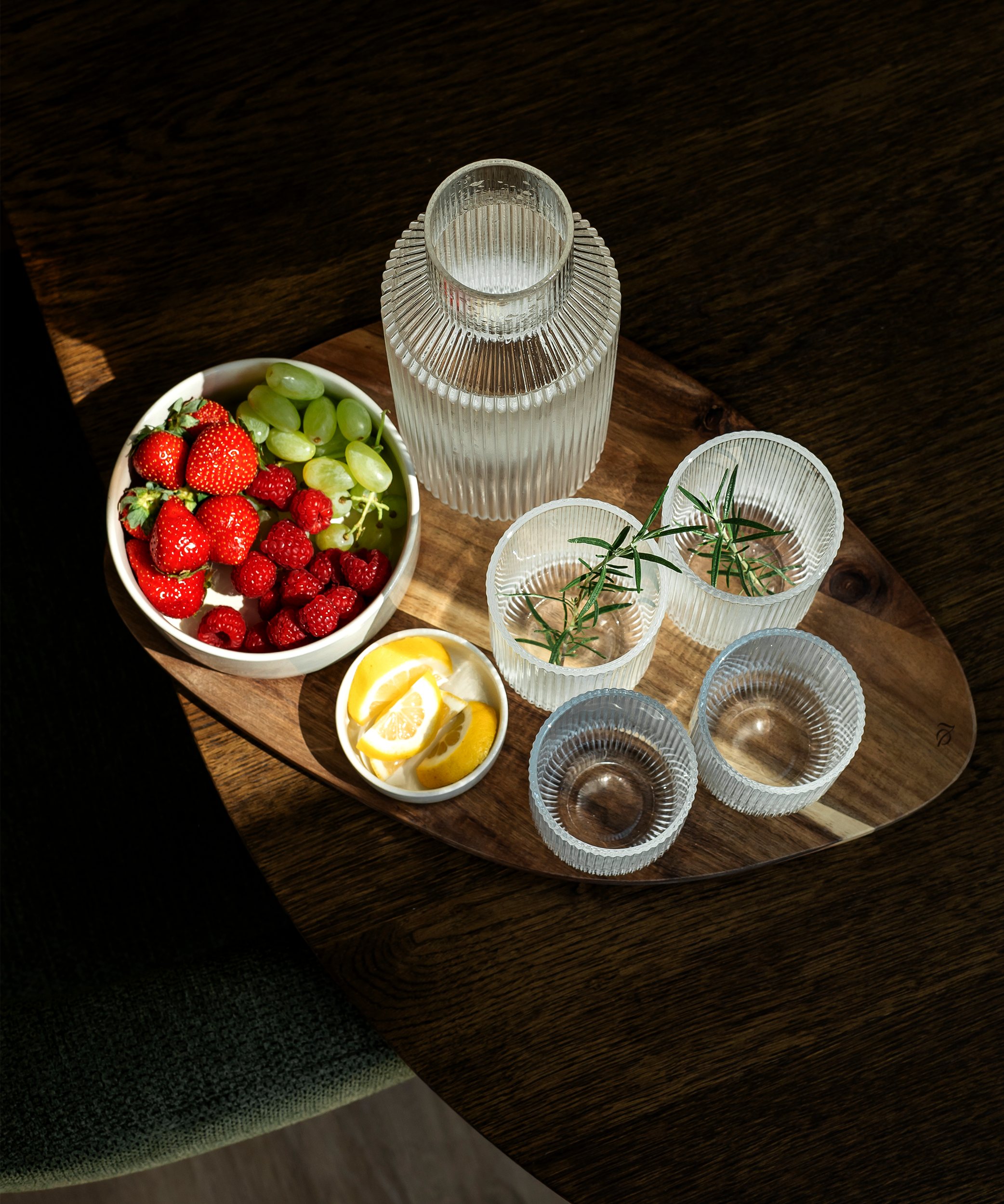 Geriffelte Karaffe (1550ml) | Paris