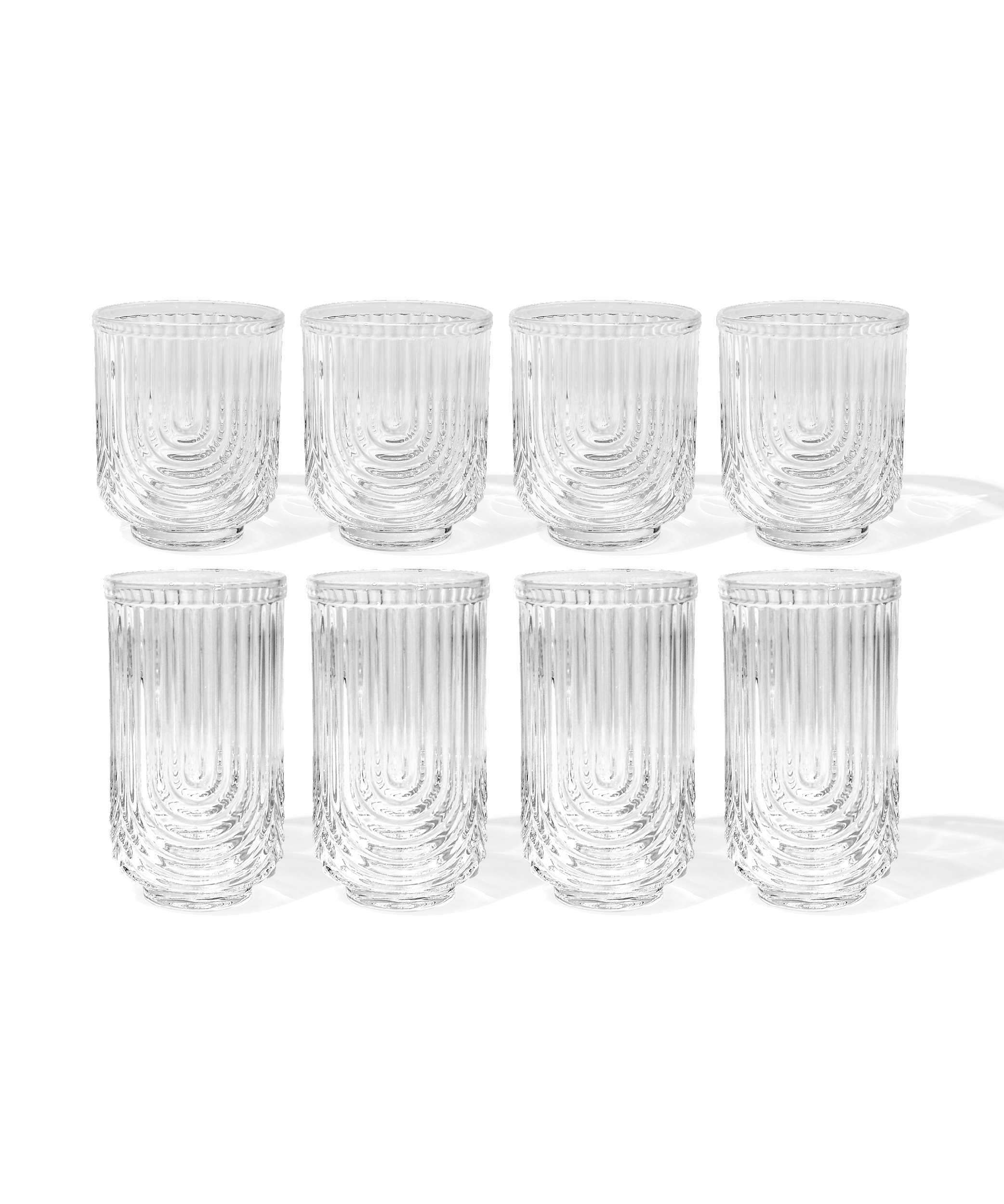 Gläser-Set Bogen-Design | Rom