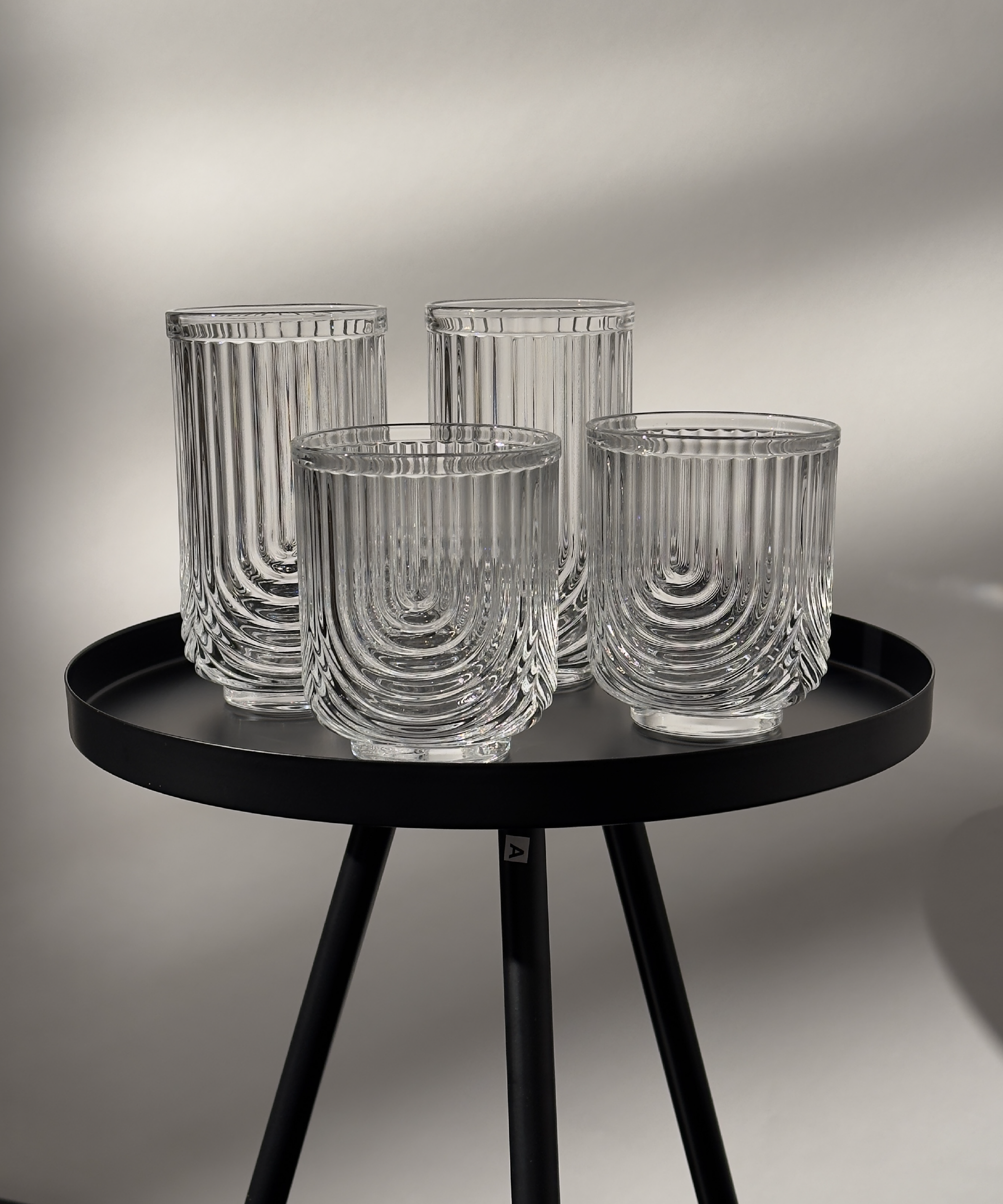 Gläser-Set Bogen-Design | Rom