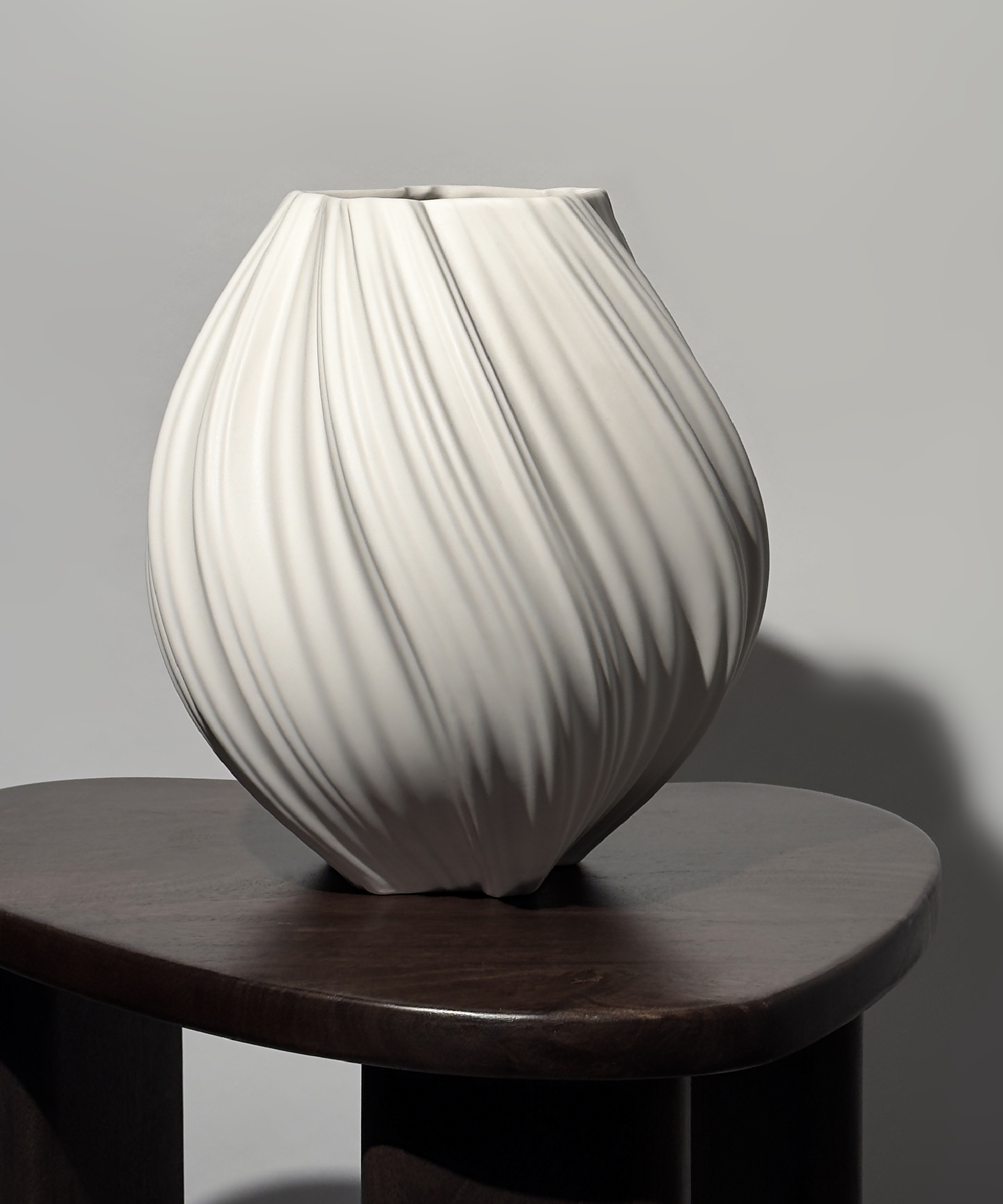 Flora Keramik Vase in Weiß | Secret Sale