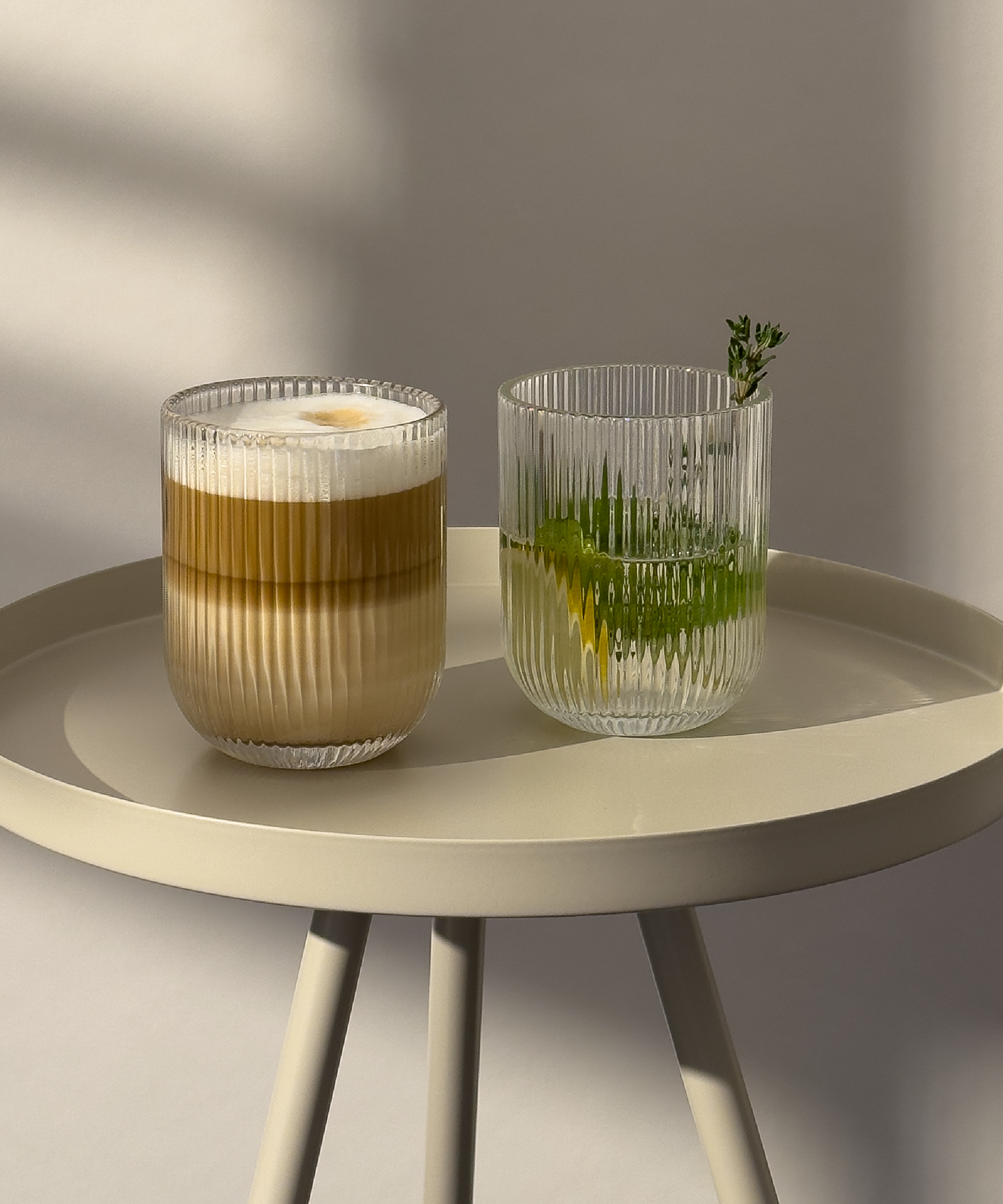 Geriffeltes kleines Glas | Paris