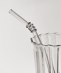 Glasstrohhalme Knick-Design 4er Set | Lani