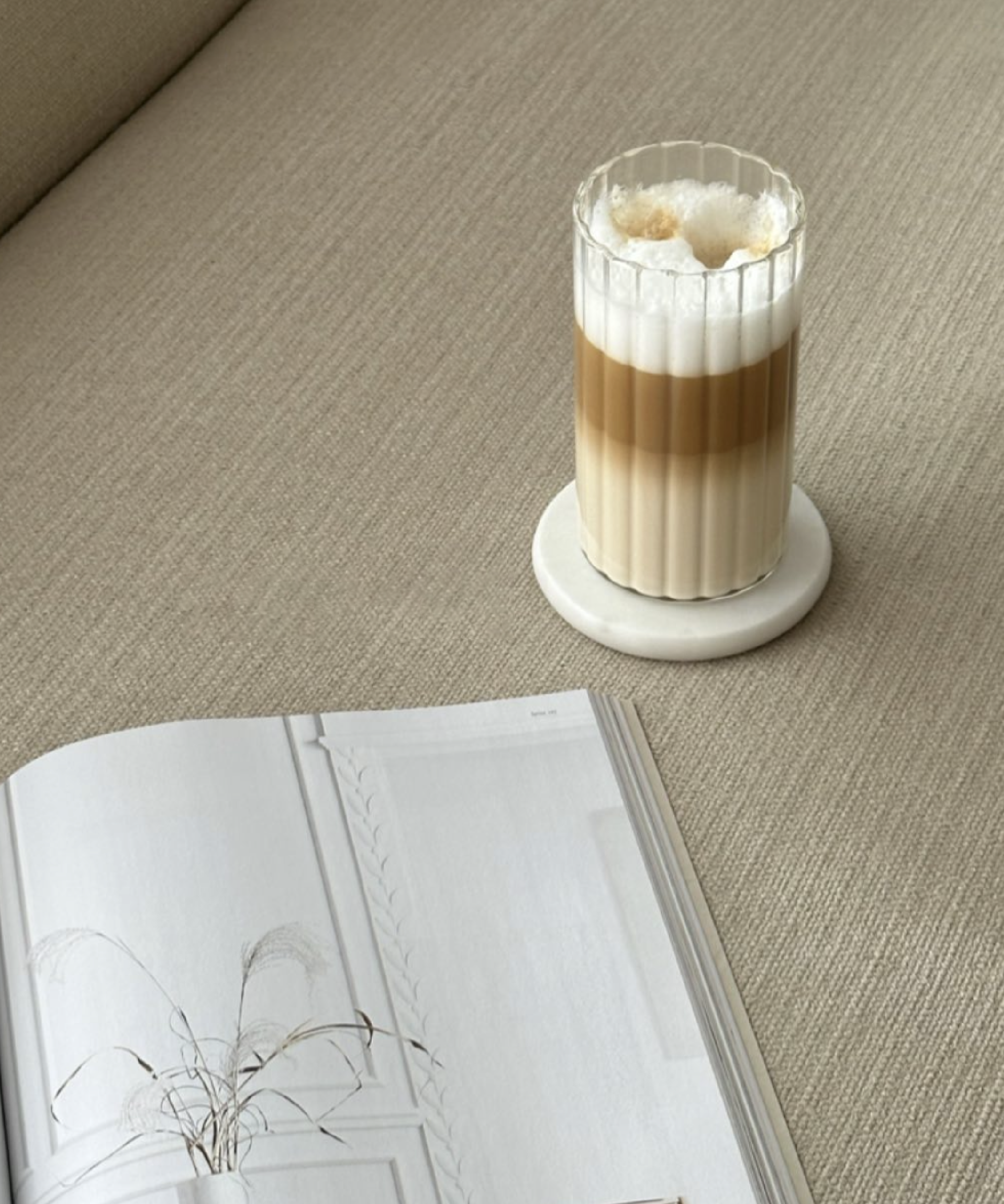 Großes Glas Streifen-Design | Norway