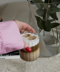 Kleines Glas Streifen-Design | Norway