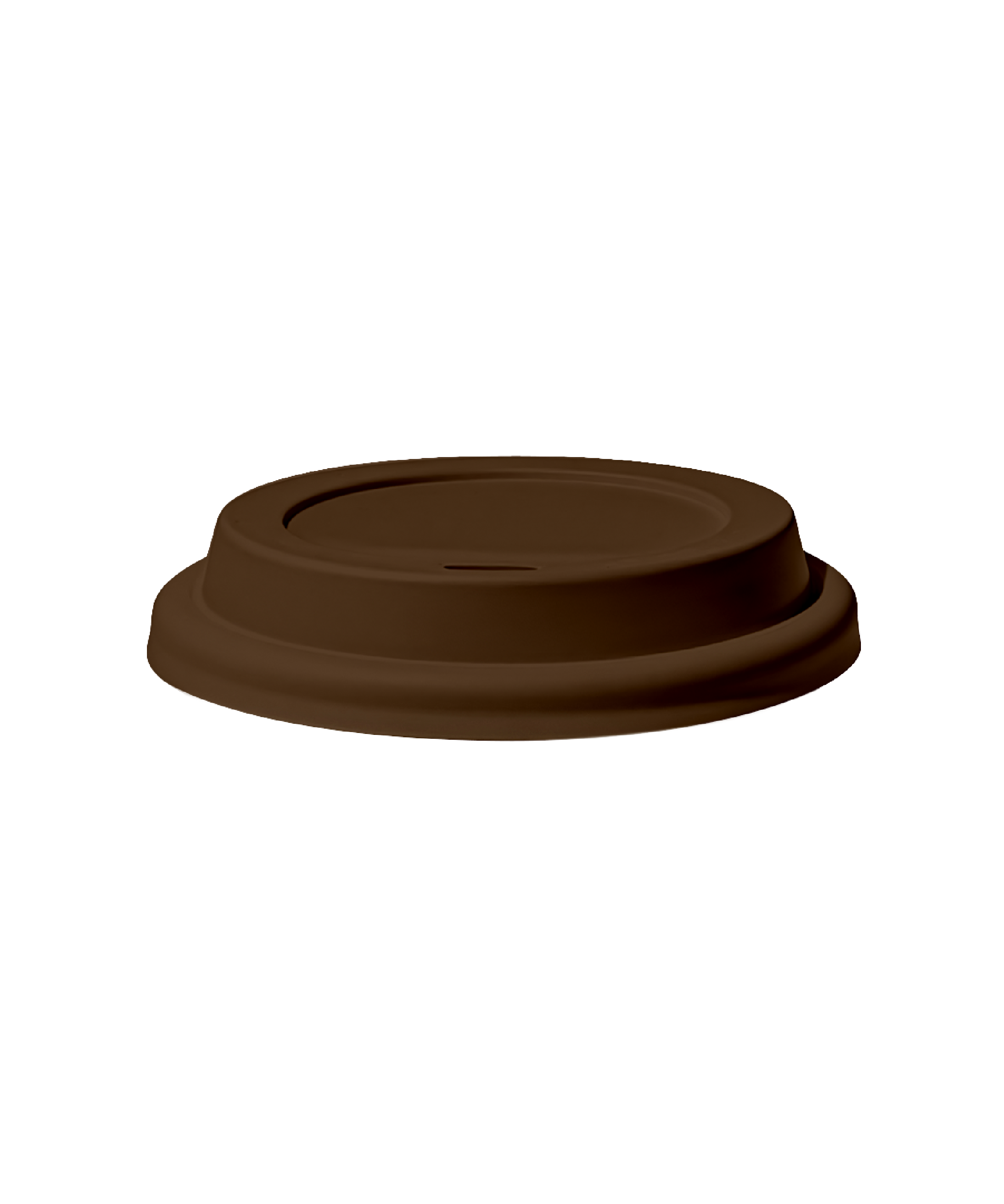 Dunkelbrauner To-Go Becher Deckel | Brooklyn