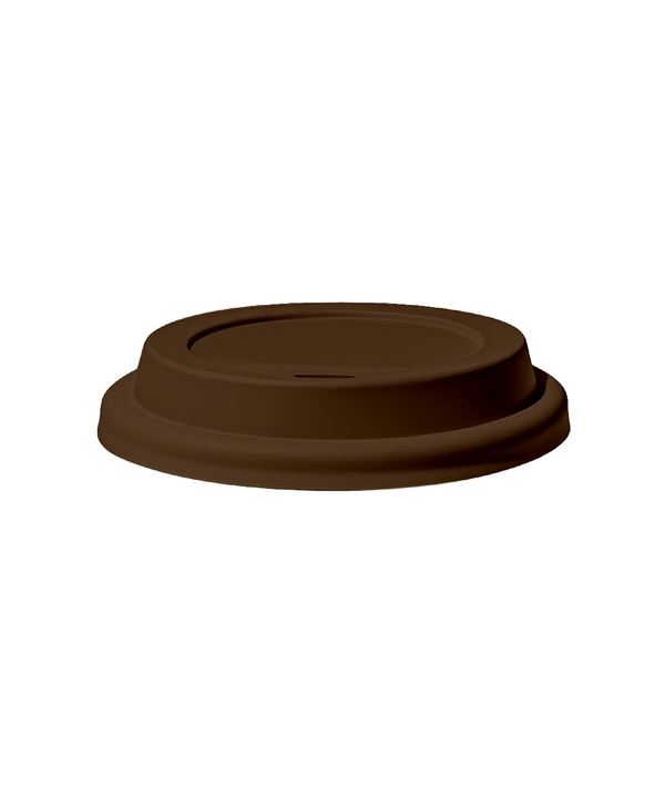 Dunkelbrauner To-Go Becher Deckel | Brooklyn