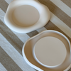 Silikon Untersetzer im organischen Design Beige | Elou