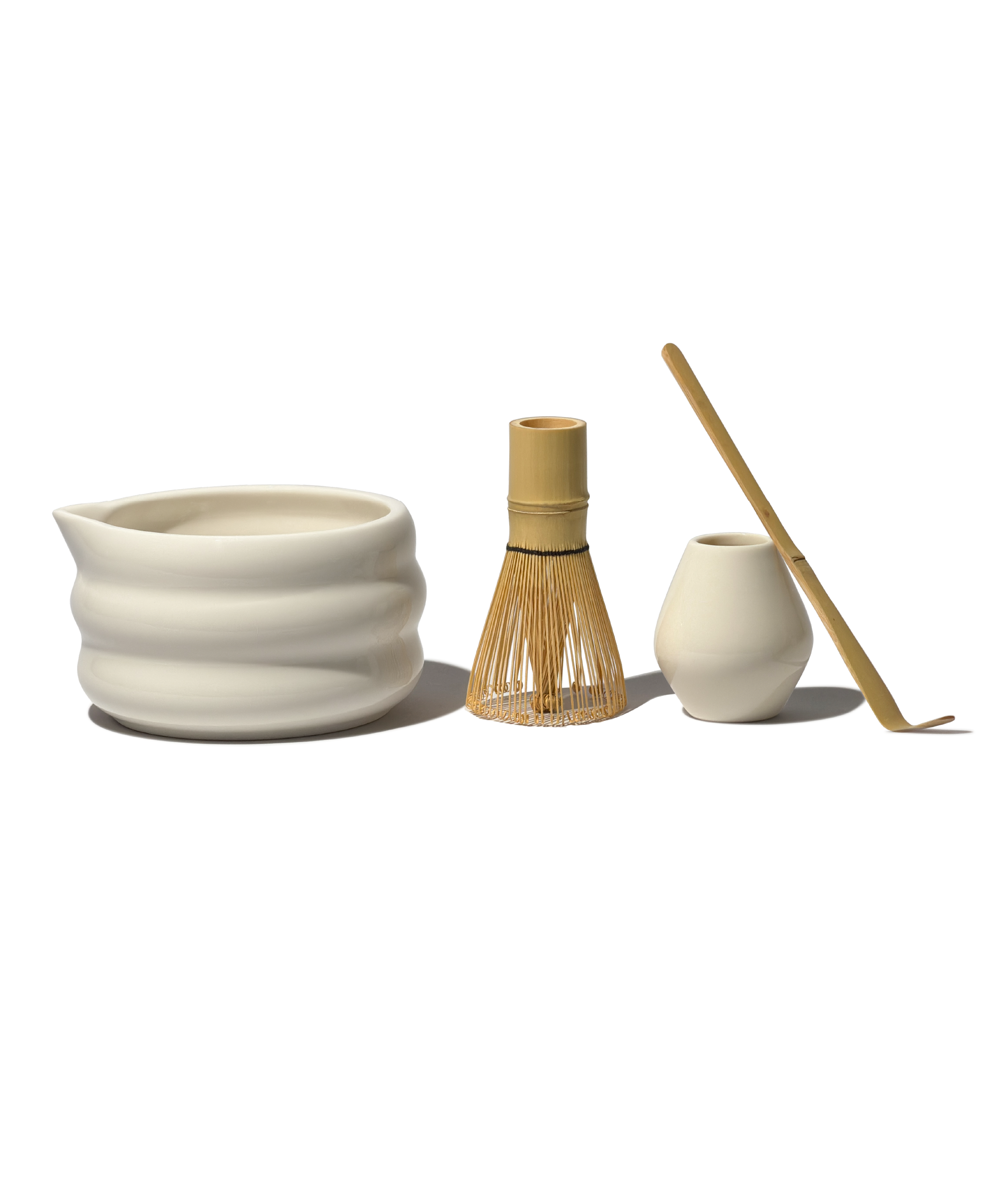 Matcha Set mit Löffel & Besen + Halter | Akio