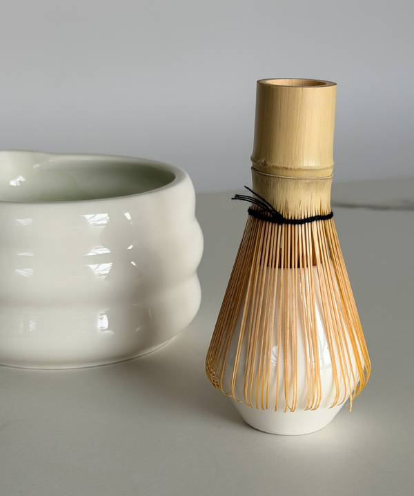 Matcha Set mit Löffel & Besen + Halter | Akio