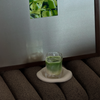 Kleines Trinkglas im skulpturalen Design | Glace