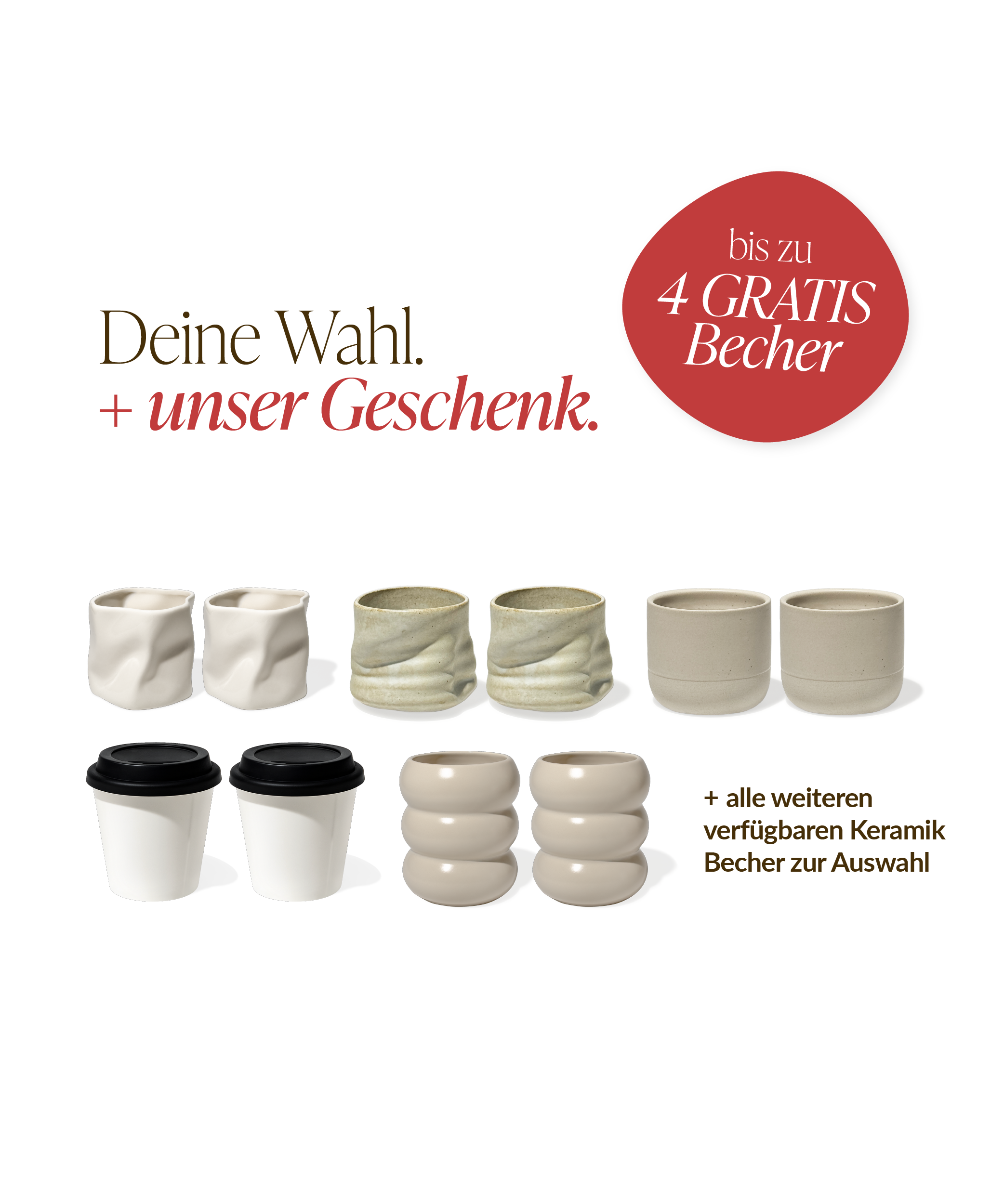 Dein Becher-Wunschset erstellen