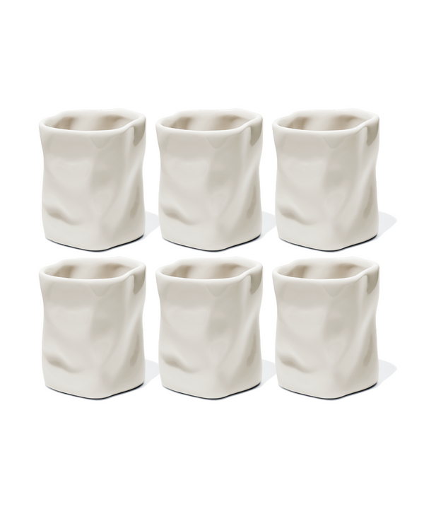 Organische Espresso-Tasse in Cremeweiß | Alaska