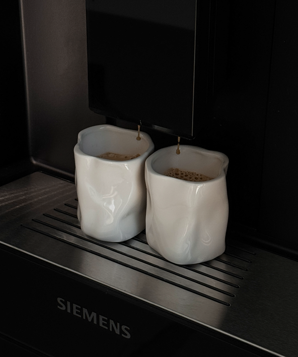Organische Espresso-Tasse in Cremeweiß | Alaska