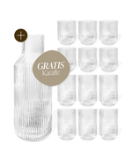 12er Gläser-Set + GRATIS Karaffe | Paris