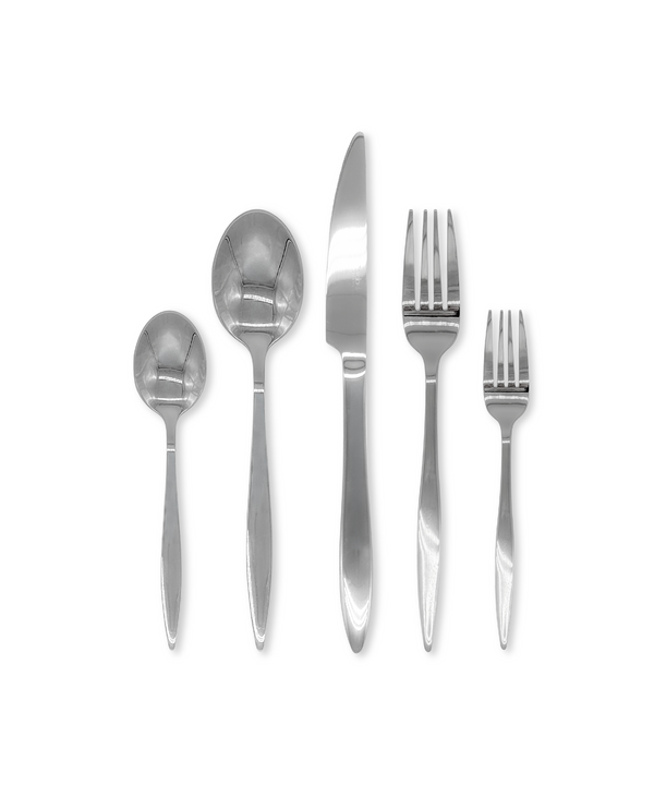 Besteck-Set Silber hochglanz-poliert | Tava