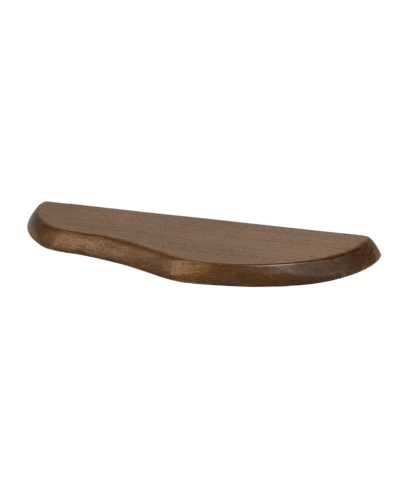 Wandregal aus dunklem Holz zur Wandmontage – elva collection von 7 O'CLOCK