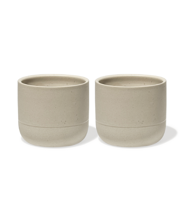Cappuccino Keramik Becher Beige | Faro