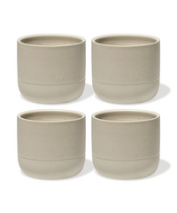 Cappuccino Keramik Becher Beige | Faro