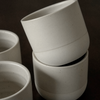 Cappuccino Keramik Becher Beige | Faro