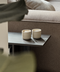Cappuccino & Espresso Keramik Becher Beige | Faro