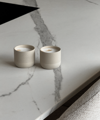 Cappuccino Keramik Becher Beige | Faro