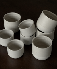 Cappuccino & Espresso Keramik Becher Beige | Faro
