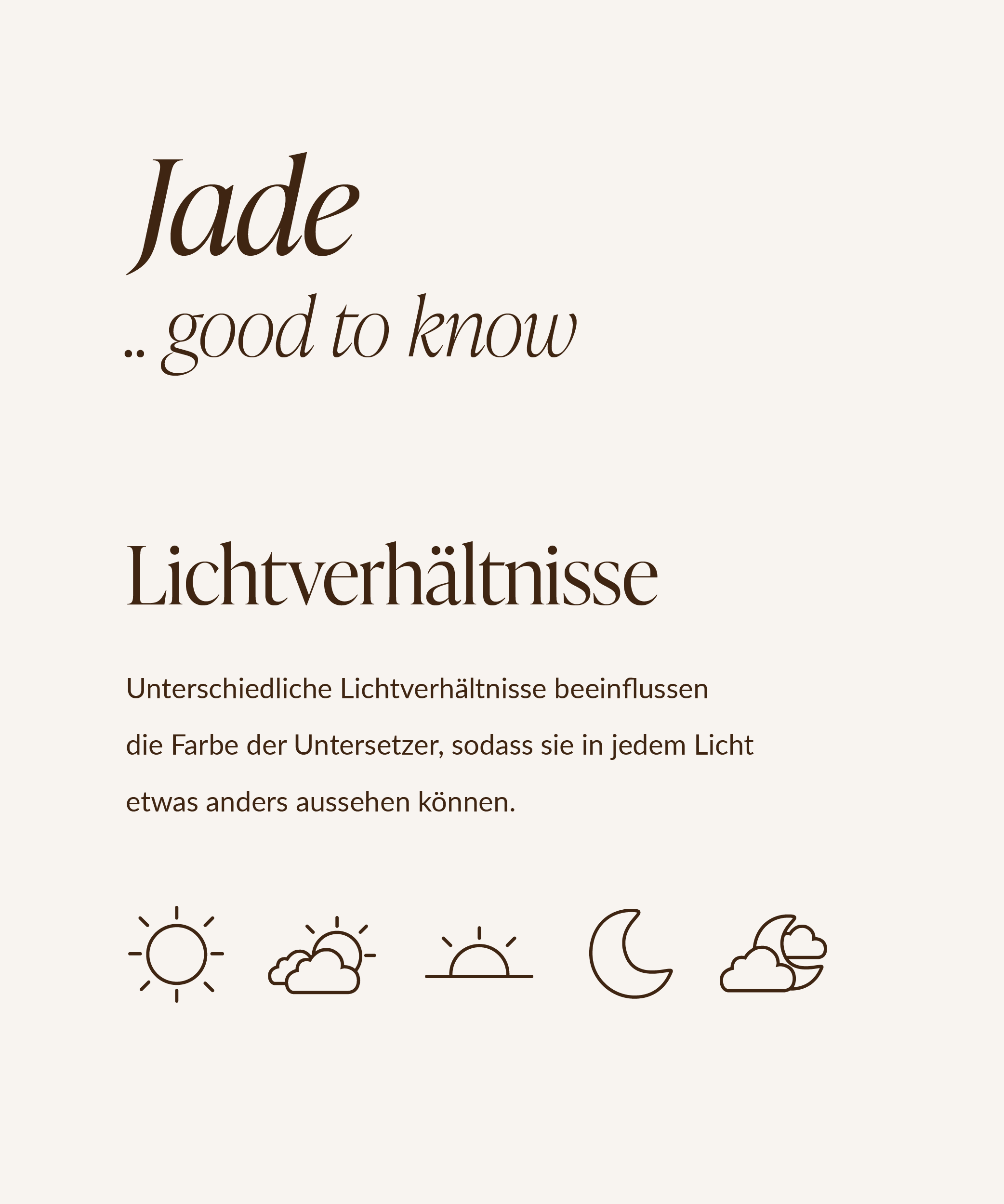 Asymmetrische wendbare Taupe/Creme Kunstleder Glasuntersetzer | Jade