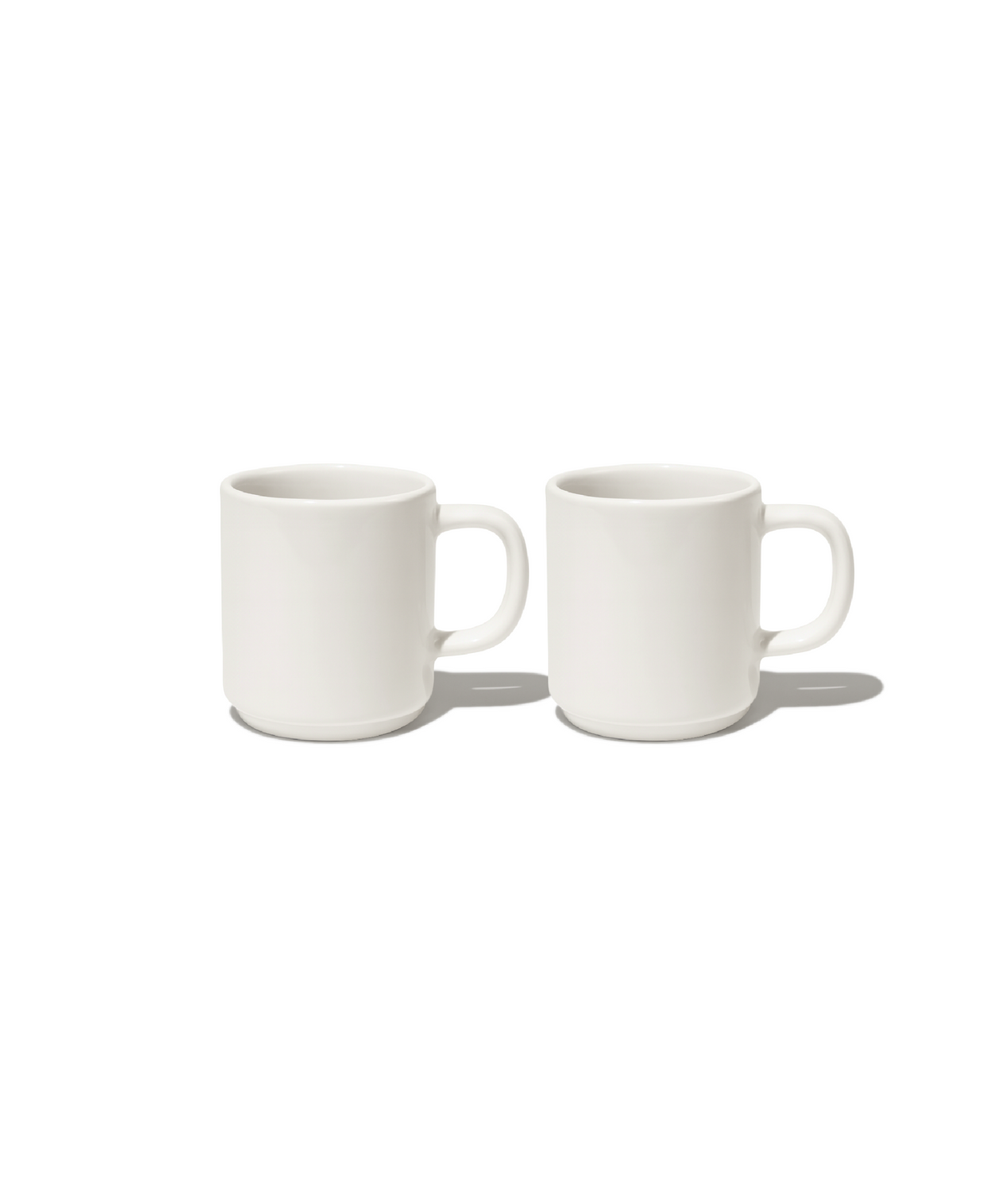 Espresso-Tasse in Cremeweiß glänzend – nia collection von 7 O'CLOCK