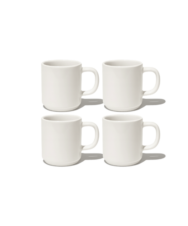 Espresso-Tasse Cremeweiß glänzend | Nia