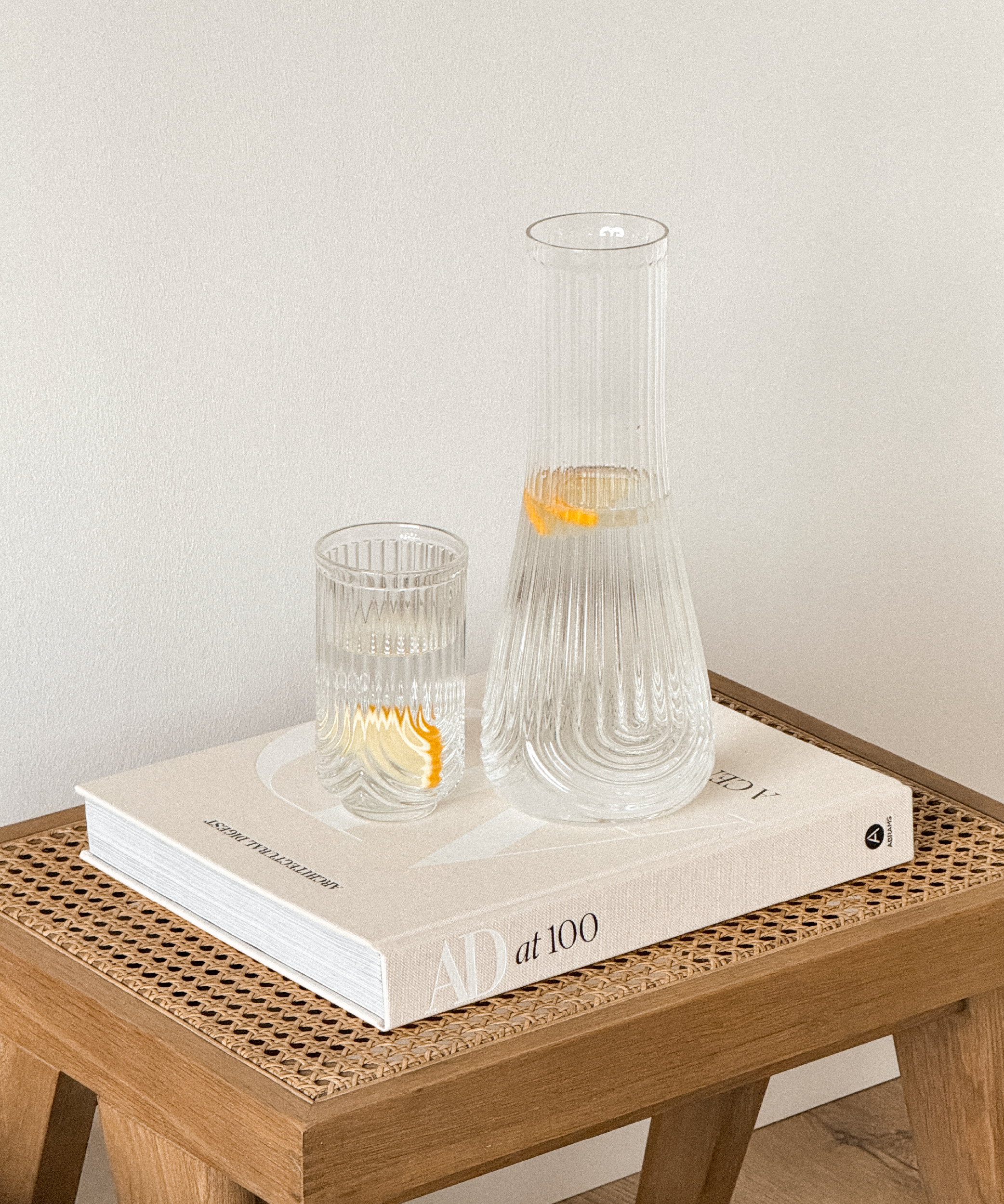 8er Set kleines & großes Glas mit GRATIS Karaffe | Rom