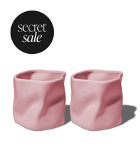 Organischer Keramik Becher Pink | Secret Sale