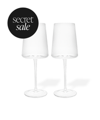 Paris geriffeltes Weinglas | Secret Sale
