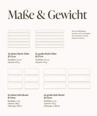 Geschirrset Rosa | Nia