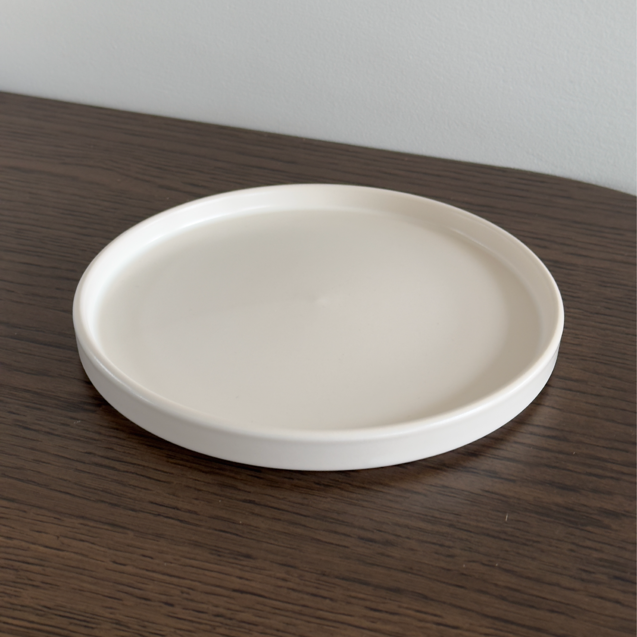 Kleiner Teller matt Weiß | Nia | Single