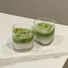 Kleines Trinkglas im gerillten Design | Venice